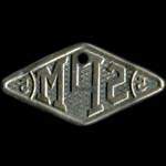 Jeton de n�cessit� de 5 francs �mis � SPM (Saint-Pierre et Miquelon) - revers