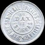 Jeton de 5 centimes de la Chambre Syndicale Epiciers D�taillants de Dax (40100 - Landes) - avers