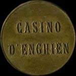 Jeton de 1 franc du Casino d'Enghien � Enghien-les-Bains (95880 - Val d'Oise) - avers