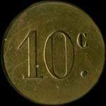 Jeton de 10 centimes de Grandelaudon - Champ-du-Pin � Epinal (88000 - Vosges) - revers