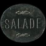 Jeton de Salade du Restaurant Populaire Epinal (88000 - Vosges) - revers