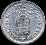 Jeton de 5 centimes 1922 de la Chambre de Commerce d'Eure-et-Loir (28 - D�partement) - avers