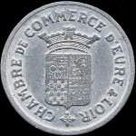 Jeton de 10 centimes 1922 de la Chambre de Commerce d'Eure-et-Loir (28 - D�partement) - avers