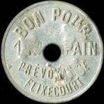 Jeton Bon pour 1 kg de pain �mis par la Pr�voyance � Flixecourt (80420 - Somme) - avers