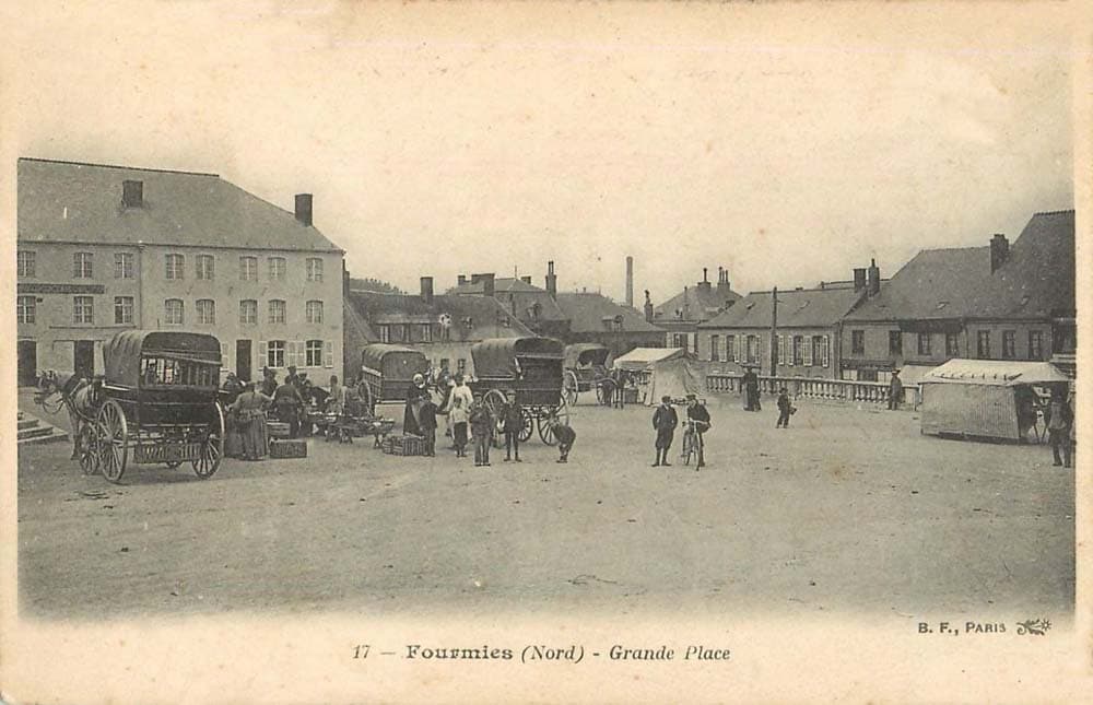 Fourmies (59610 - Nord) - Grande Place