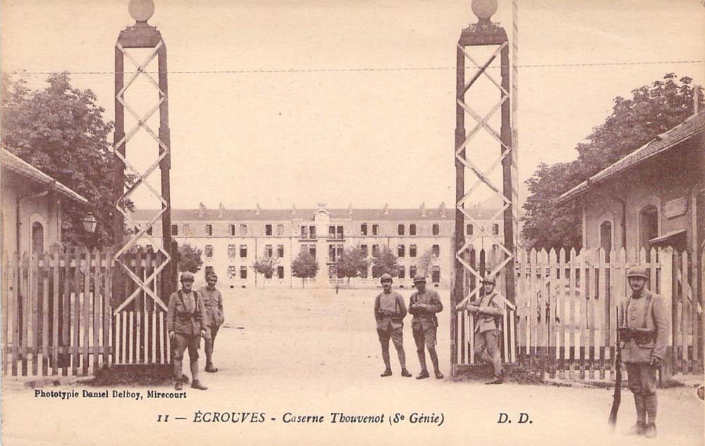Ecrouves - Caserne&nbsp;Thouvenot (8e&nbsp;G�nie)