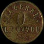 Jeton de 10 centimes de La Gerbe - Le Havre (76550 - Seine-Maritime) - avers