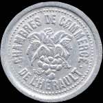 Jeton de 10 centimes 1921-1924 des Chambres de Commerce de l'Hérault (34 - Département) - avers