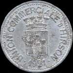 Jeton de 10 centimes 1921 de l'Union Commerciale d'Hirson (02500 - Aisne) - avers