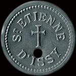 Jeton de 5 centimes �mis par Saint-Etienne d'Issy � Issy-les-Moulineaux (92130 - Hauts-de-Seine) - avers