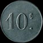 Jeton de 10 centimes �mis par Saint-Etienne d'Issy � Issy-les-Moulineaux (92130 - Hauts-de-Seine) - revers