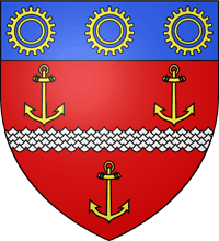 Blason de la ville d'Ivry-sur-Seine (94200 - Val-de-Marne)