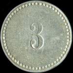 Jeton Foyer - 3 du 211e R�giment d'Infanterie - revers