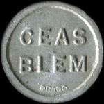Jeton de 10 (francs) �mis par le Foyer du CEAS BLEM (Centre d'Essai des Armes Sp�ciales - Brigade de la L�gion Etrang�re Mobile) - avers