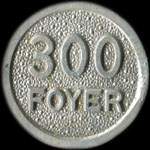 Jeton de 300 (francs) �mis par le Foyer du CEAS BLEM (Centre d'Essai des Armes Sp�ciales - Brigade de la L�gion Etrang�re Mobile) - revers