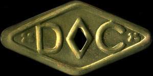 Jeton-prime de 25 francs �mis par D O C (Docks du Centre) - revers
