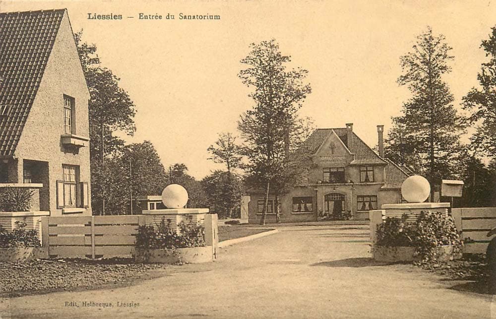 Liessies (59740 - Nord) - Entr�e du Sanatorium