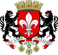 Blason de la ville de Lille (59000 - Nord)