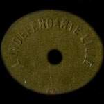 Demi jeton �mis par L'Ind�pendante � Lille (59000 - Nord) - avers