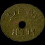 Demi jeton �mis par L'Ind�pendante � Lille (59000 - Nord) - revers