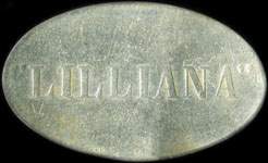 Jeton de 40 centimes �mis par "Lilliana" � Lille (59000 - Nord) - avers