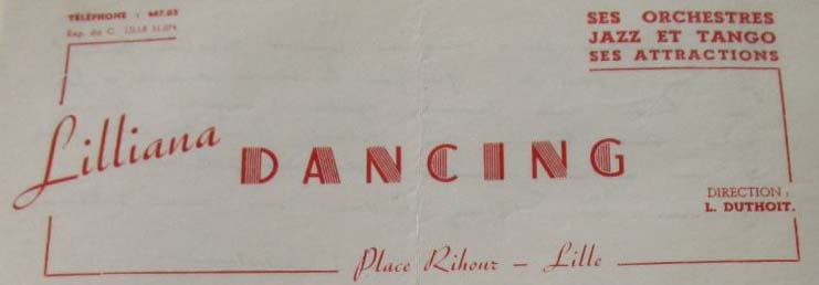 En-t�te de lettre du Dancing Lilliana