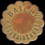 Jeton de 35 centimes émis par Bailly Gouraincourt à Longwy (54400 - Meurthe-et-Moselle) - avers