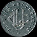 Jeton de 10 centimes �mis par la Soci�t� Coop�rative U.C.L. � Lorient (56100 - Morbihan) - avers