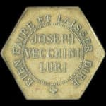 Jeton de 25 centimes �mis par Joseph Vecchini - Bien faire et laisser dire - � Luri (20228 - Haute-Corse) - avers