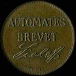 Jeton Bars Automatiques Lyonnais - 10 centimes - Lyon (69000 - Rh�ne) - avers
