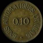 Jeton Bars Automatiques Lyonnais - 10 centimes - Lyon (69000 - Rh�ne) - revers