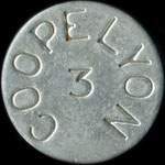 Jeton Coopelyon - 3 - Lyon (69000 - Rh�ne) - avers