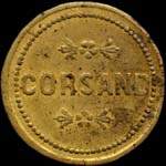 Jeton Corsand / Grand-Orient - 25 centimes - Lyon (69000 - Rh�ne) - avers