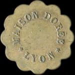 Jeton Maison Dor�e - 50 centimes - Lyon (69000 - Rh�ne) - avers