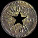Jeton Monopole - Lyon - 50 centimes � consommer - Lyon (69000 - Rh�ne) - avers
