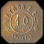 Jeton Neyron & Cie - 10 centimes - Lyon (69000 - Rh�ne) - avers