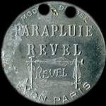 Jeton Parapluie Revel - S�rie 5 - 10,50 francs - Lyon (69000 - Rh�ne) - avers