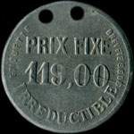 Jeton Parapluie Revel - 119,00 francs - Lyon (69000 - Rh�ne) - revers