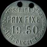 Jeton Parapluie Revel - S�rie 19 - 19,50 francs - Lyon (69000 - Rh�ne) - revers