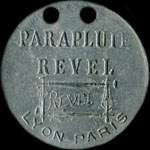 Jeton Parapluie Revel - S�rie 9 - 26.00 francs - Lyon (69000 - Rh�ne) - avers