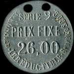 Jeton Parapluie Revel - S�rie 9 - 26.00 francs - Lyon (69000 - Rh�ne) - revers