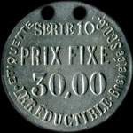 Jeton Parapluie Revel - S�rie 10 - 30,00 francs - Lyon (69000 - Rh�ne) - revers