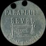 Jeton Parapluie Revel - S�rie 11 - 40.00 francs - Lyon (69000 - Rh�ne) - avers