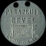 Jeton Parapluie Revel - S�rie 16 - 60,00 francs - Lyon (69000 - Rh�ne) - avers