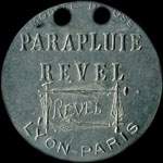 Jeton Parapluie Revel - S�rie 13 - 75,00 francs - Lyon (69000 - Rh�ne) - avers