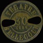 Jeton Th��tre Bellecour - 20 centimes - Lyon (69000 - Rh�ne) - avers