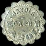 Jeton de 12 &frac12; centimes �mis par le Caf� Jayols � Marols (42560 - Loire) - avers