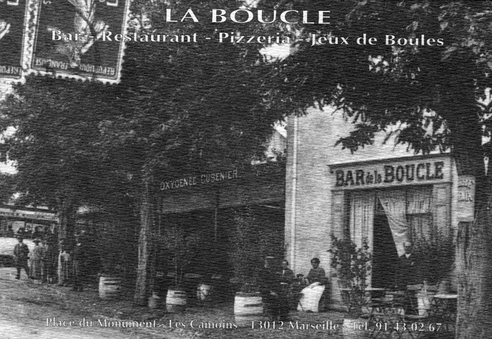 La Boucle - Bar-Restaurant - Pizzeria - Jeux de Boules - Place du Monument - Les Camoins - 13012 Marseille - Tel.91 43 02 67
