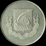 Jeton de 5 francs émis par le Cercle des Phocéens à Marseille (13000 - Bouches-du-Rhône) - avers