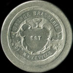 Jeton de 30 centimes �mis par la Grande Brasserie Est � Max�ville (54320 - Meurthe-et-Moselle) - avers